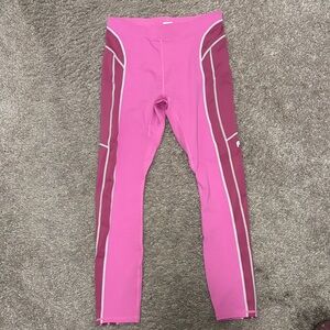 Fabletics Pink and Mauve Women's Leggings